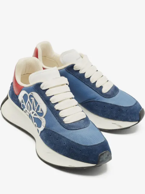 Alexander McQueen Pre-Owned Sprint Runner suede sneakers