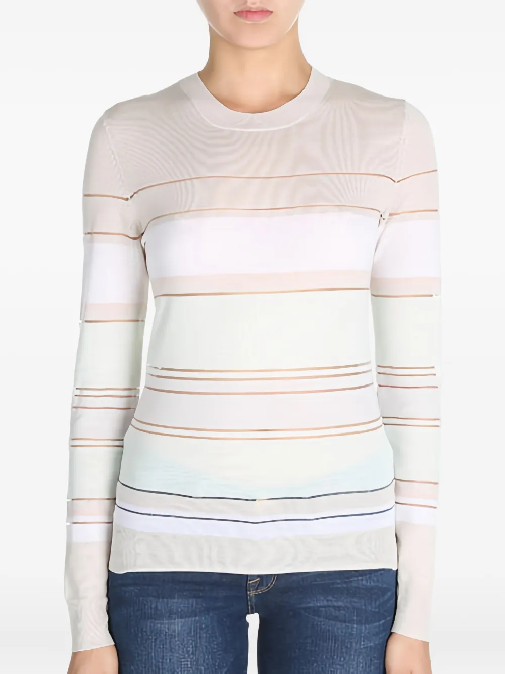 Jason Wu striped sweater | Neutrals | Image 1