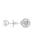 The Row Pre-Owned lab grown diamond earrings - Silver
