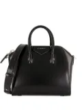 Givenchy mini Antigona box two-way leather tote bag - Black