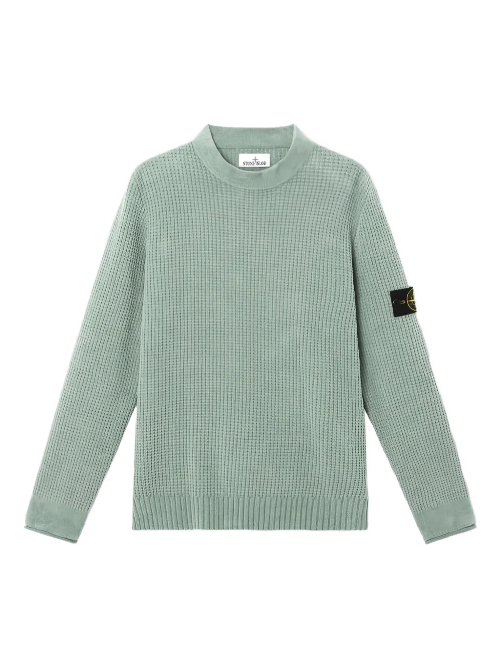 Stone Island suéter de tejido gofrado | verde | Image 1