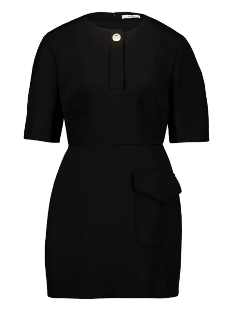 Givenchy button-fastening pocket mini dress