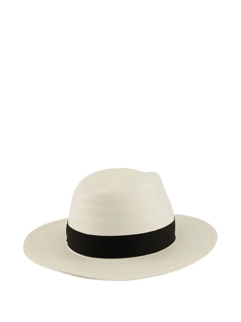 Borsalino Medea hoed met brede rand Wit