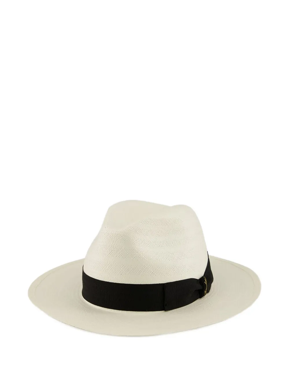 Borsalino Medea hoed met brede rand Wit