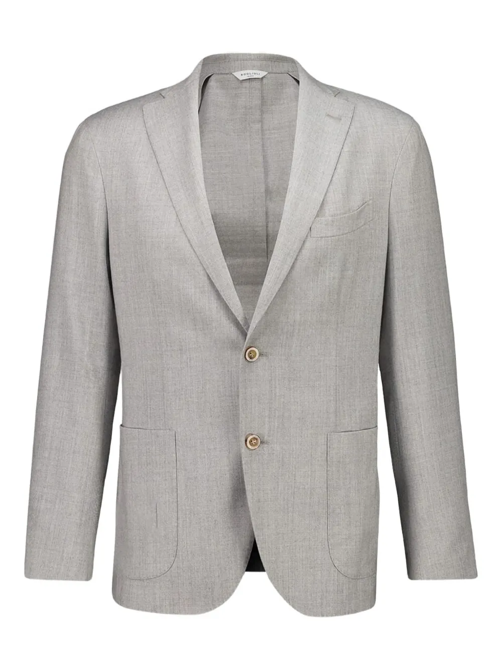 Boglioli SUIT 2 BUTTONS VIRGIN WOOL AND SILK | Grey | Image 1