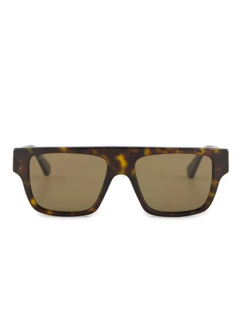 Gucci logo square sunglasses
