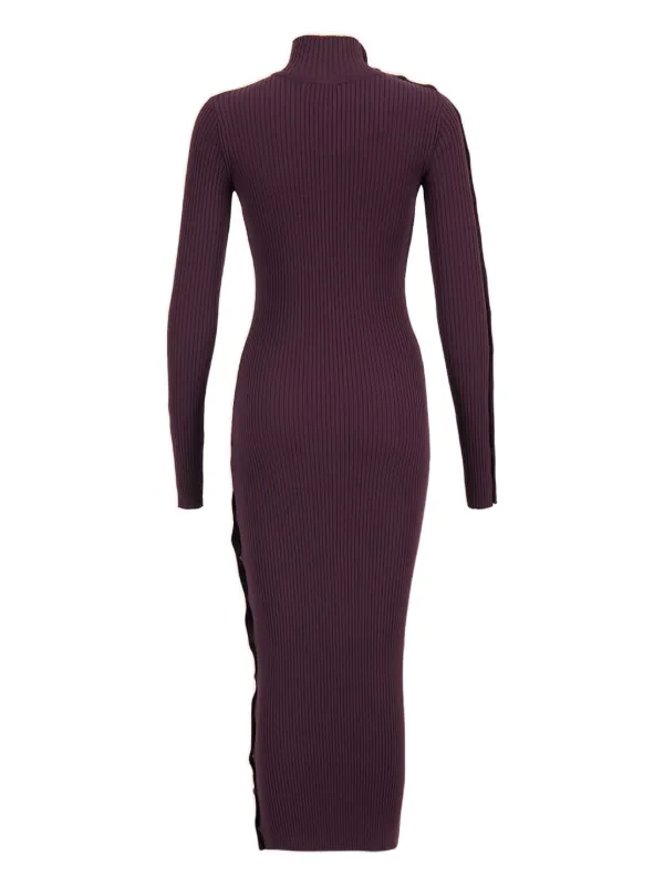 ribbed turtleneck midi dress Truly Magnetic Washed Green Ribbed Turtleneck Midi Sweater Dress