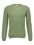 Boglioli speckled crew-neck sweater - Green