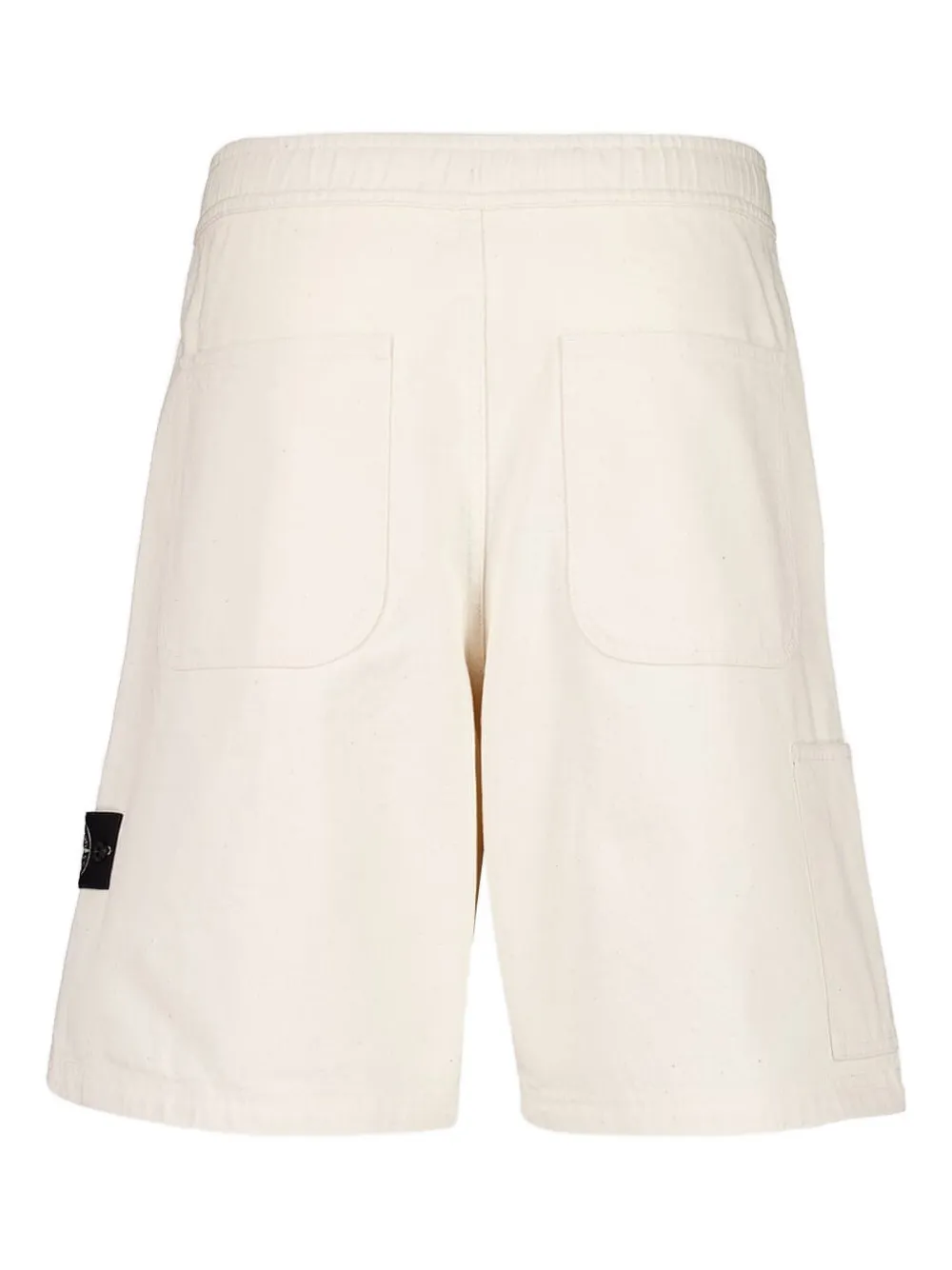 Stone Island L100001 patch-pocket elasticated shorts - Beige