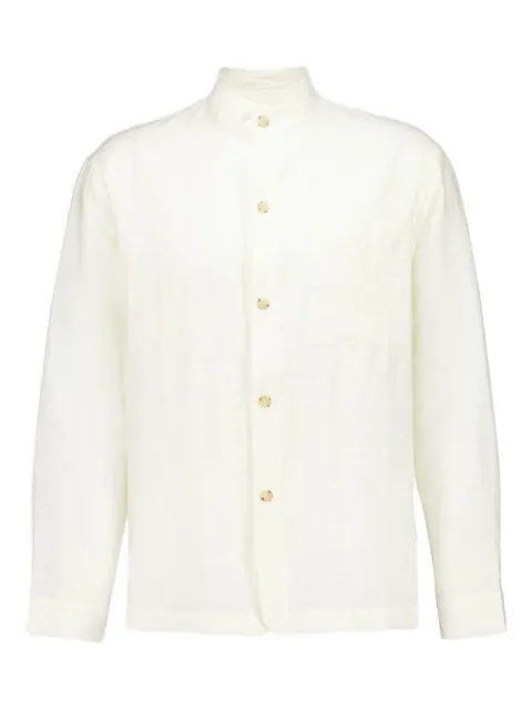 COMMAS stand-collar long-sleeve shirt