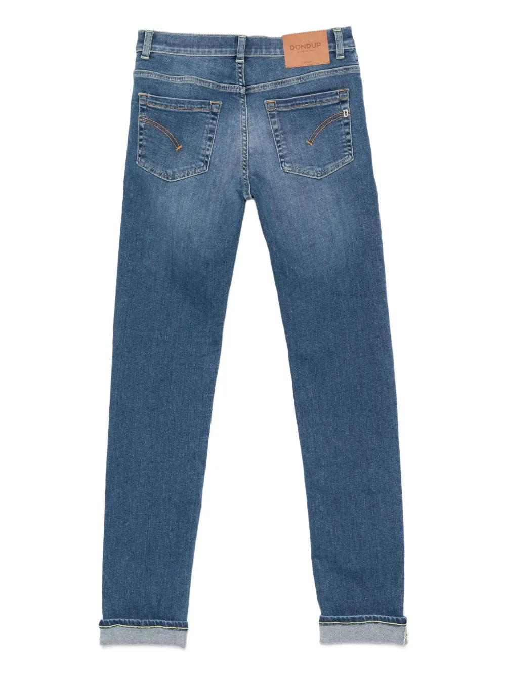 DONDUP KIDS Jeans met omgeslagen pijpen Blauw