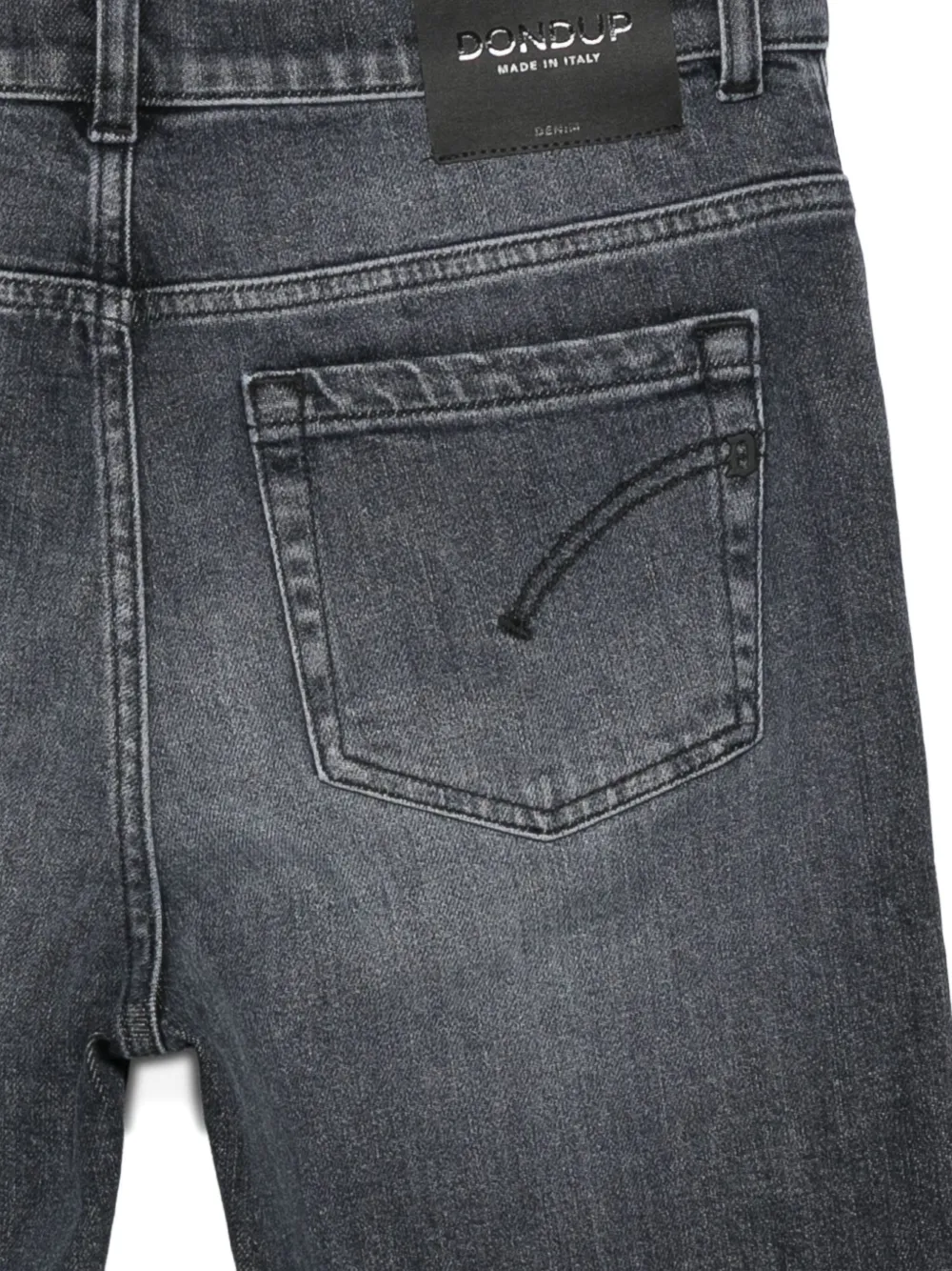 DONDUP KIDS Jeans met omgeslagen pijpen Grijs