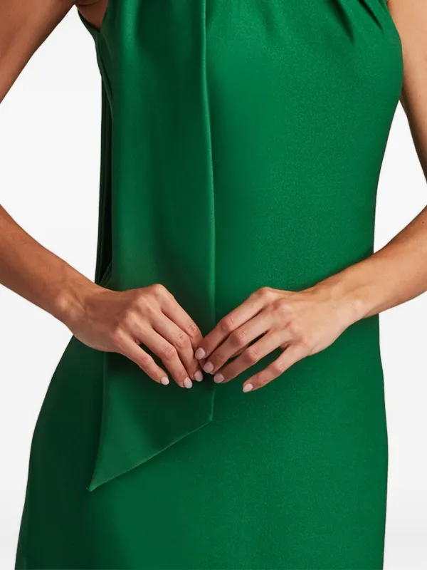 Tadashi Shoji bow-halter Neck Dress | Green | FARFETCH