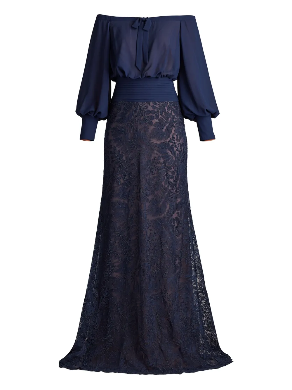 Tadashi Shoji Azura off-the-shoulder dress | Blue | Image 1