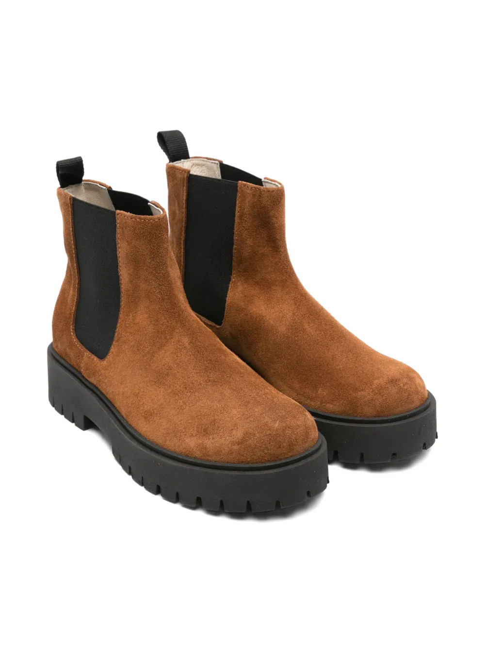 Il Gufo elastic-panel platform boots Brown