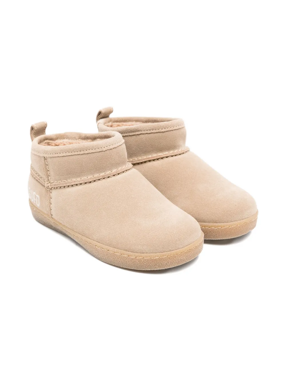 Il Gufo sheepskin-lined ankle boots Neutrals
