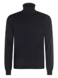 Malo turtleneck sweater - Blue