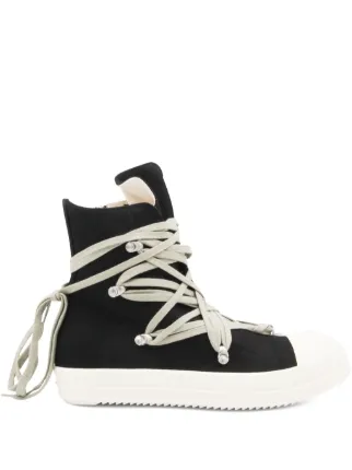 Rick Owens DRKSHDW レースアップ ハイカット スニーカー | ブラック