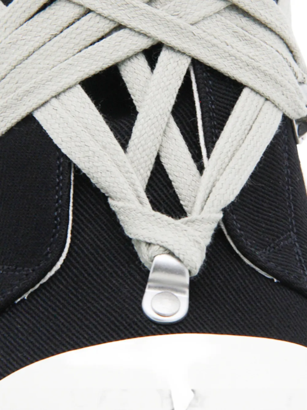 Rick Owens DRKSHDW lace-up hi-top sneakers Black