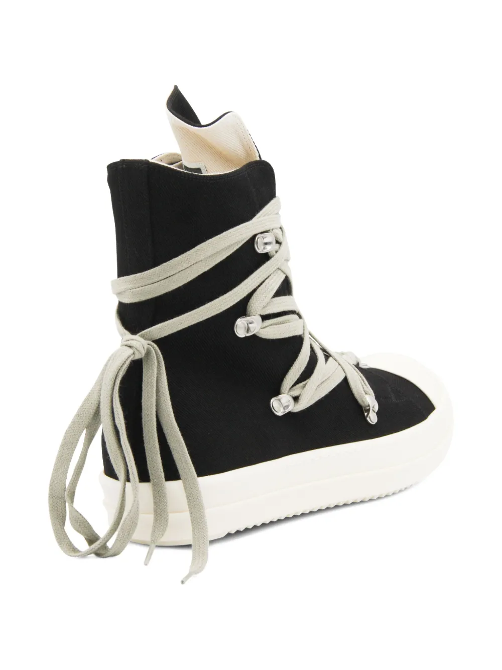 Rick Owens DRKSHDW lace-up hi-top sneakers Black
