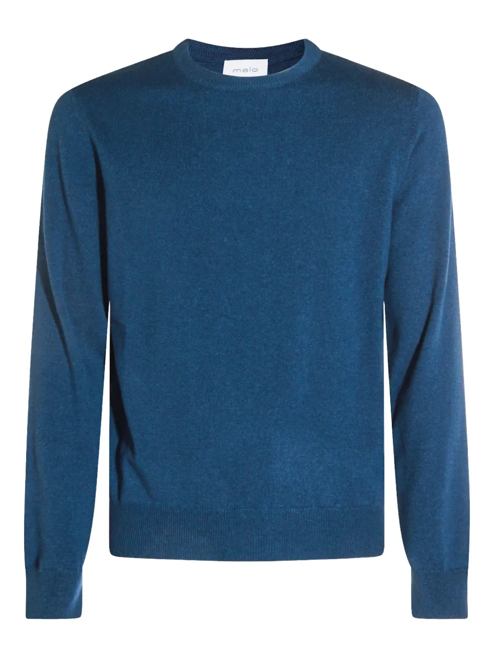 round-neck wool sweater