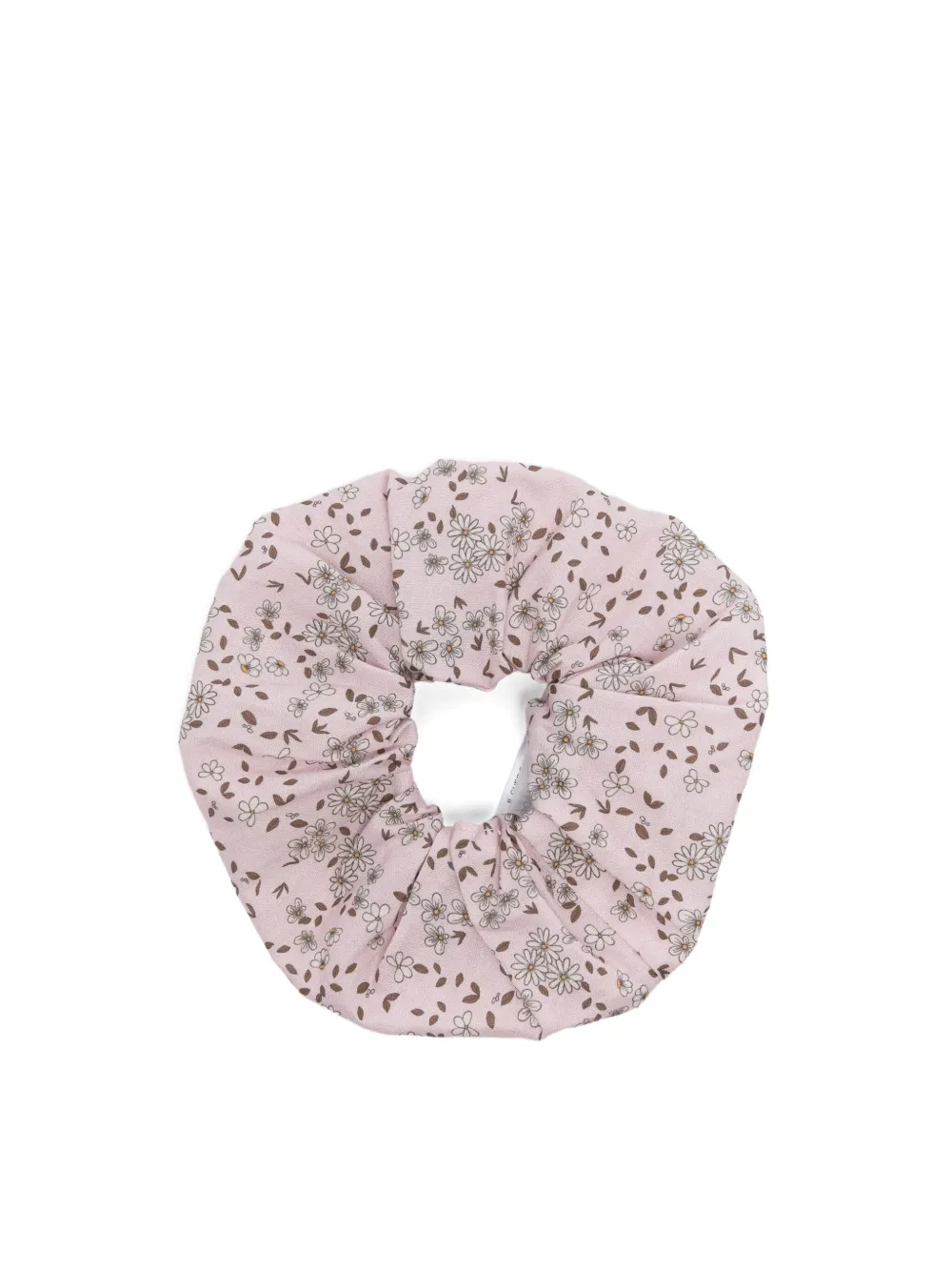 Il Gufo floral-print hair scrunchie Roze