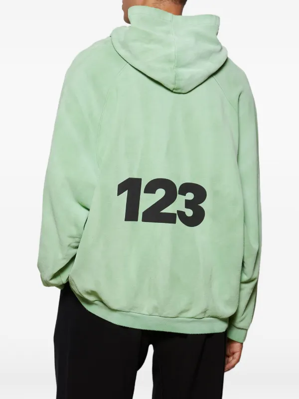 RRR123 グラフィック パーカー | グリーン | FARFETCH JP