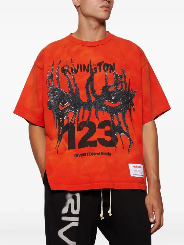 RRR123 グラフィック Tシャツ | レッド | FARFETCH JP