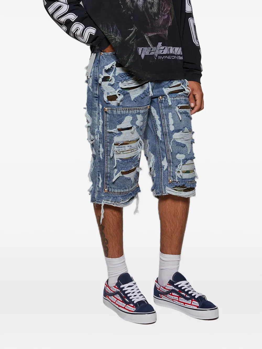 Vans x Shoyoroll Old Skool 36 sneakers met print Blauw