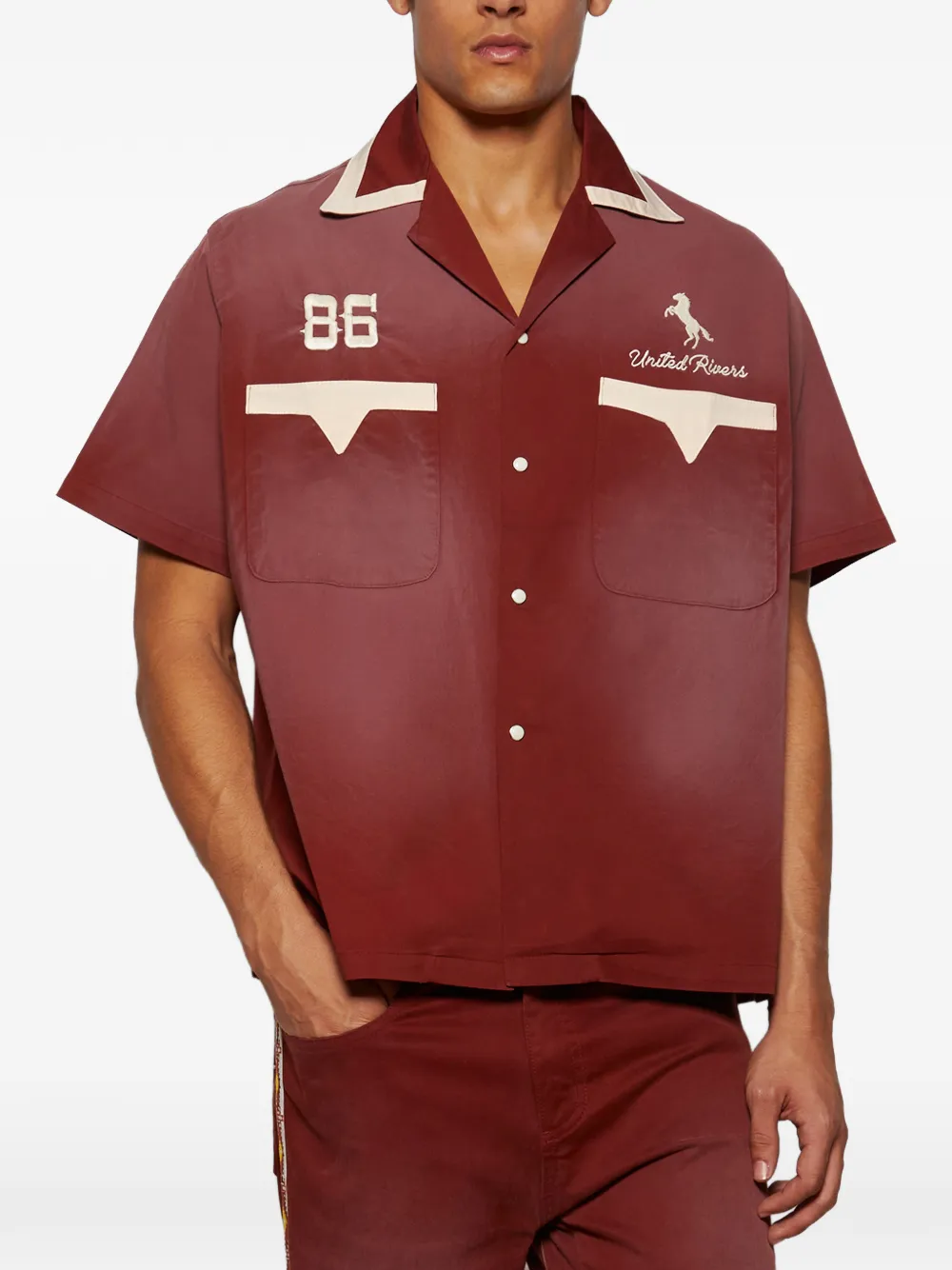 United Rivers Susquehanna River shirt - Rood