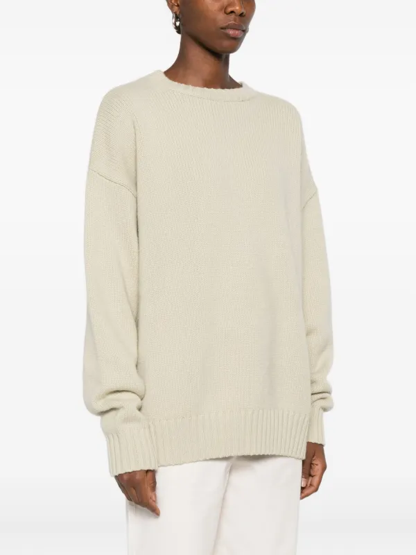Extreme Cashmere ラウンドネック カシミアセーター | グリーン
