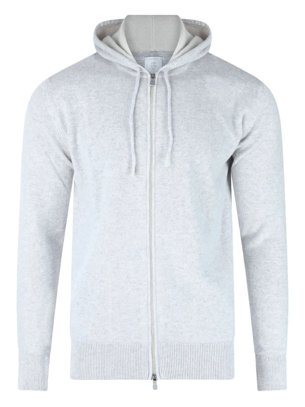 Eleventy Kasjmier hoodie Grijs