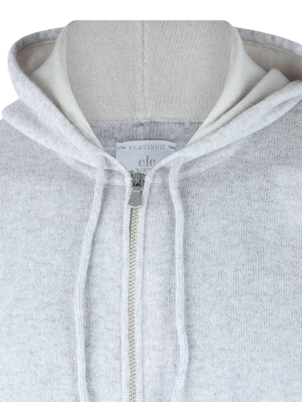 Eleventy Kasjmier hoodie Grijs