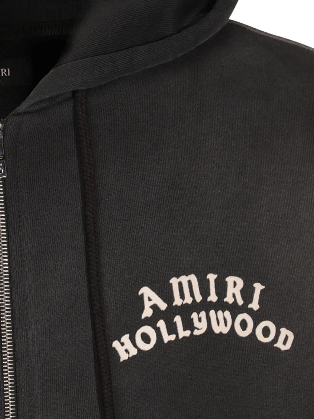 AMIRI Hollywood hoodie met rits BLACK