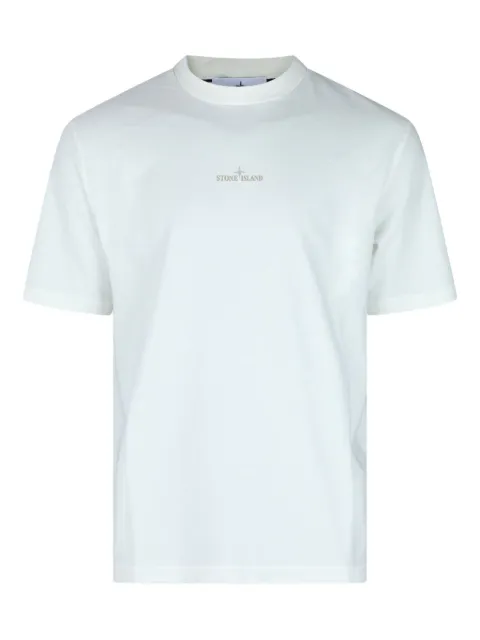 Stone Island logo-print cotton T-shirt