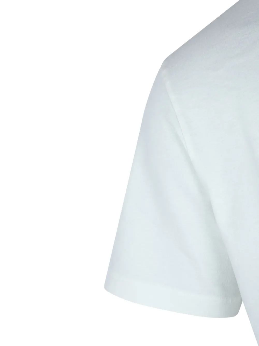 Stone Island Katoenen T-shirt met logoprint Wit