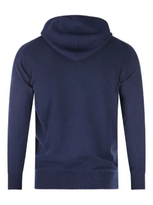 パーカー・フーディ Eleventy Stripe-Detail Wool Sweatshirt Eleventy stripe-detail Wool Sweatshirt | Blue | FARFETCH