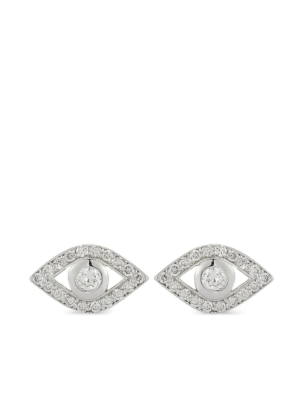 Mateo aretes Diamond Evil | plateado | Image 1