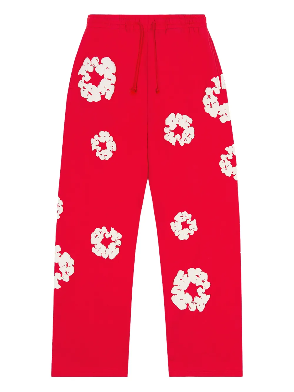 Denim Tears Pantaloni sportivi con stampa - Rosso
