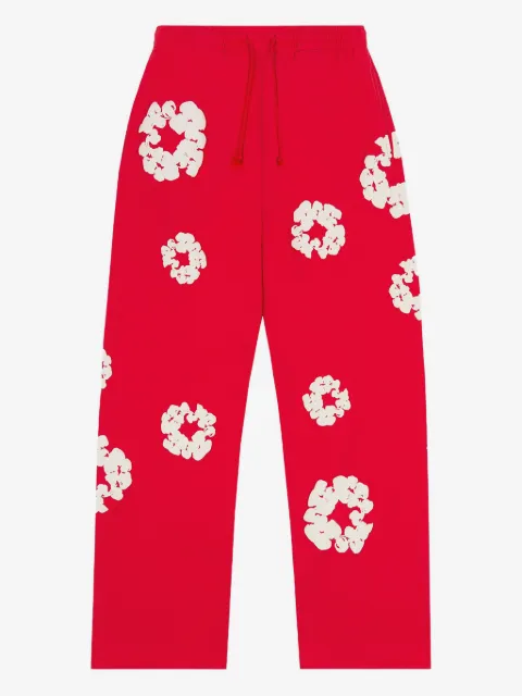 Denim Tears Jogginghose mit Kranz-Print