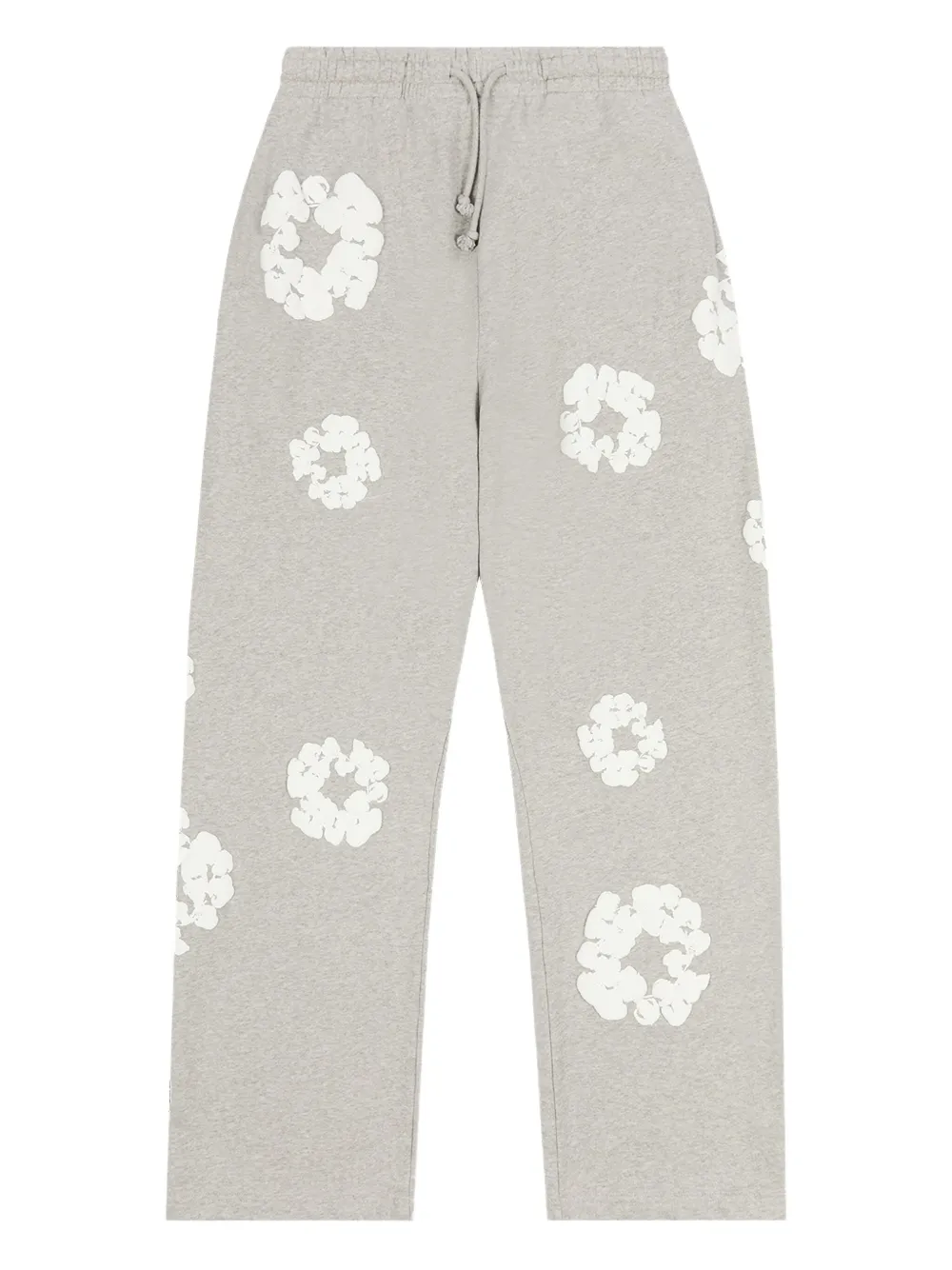 Denim Tears wreath-print track pants | Grey | Image 1