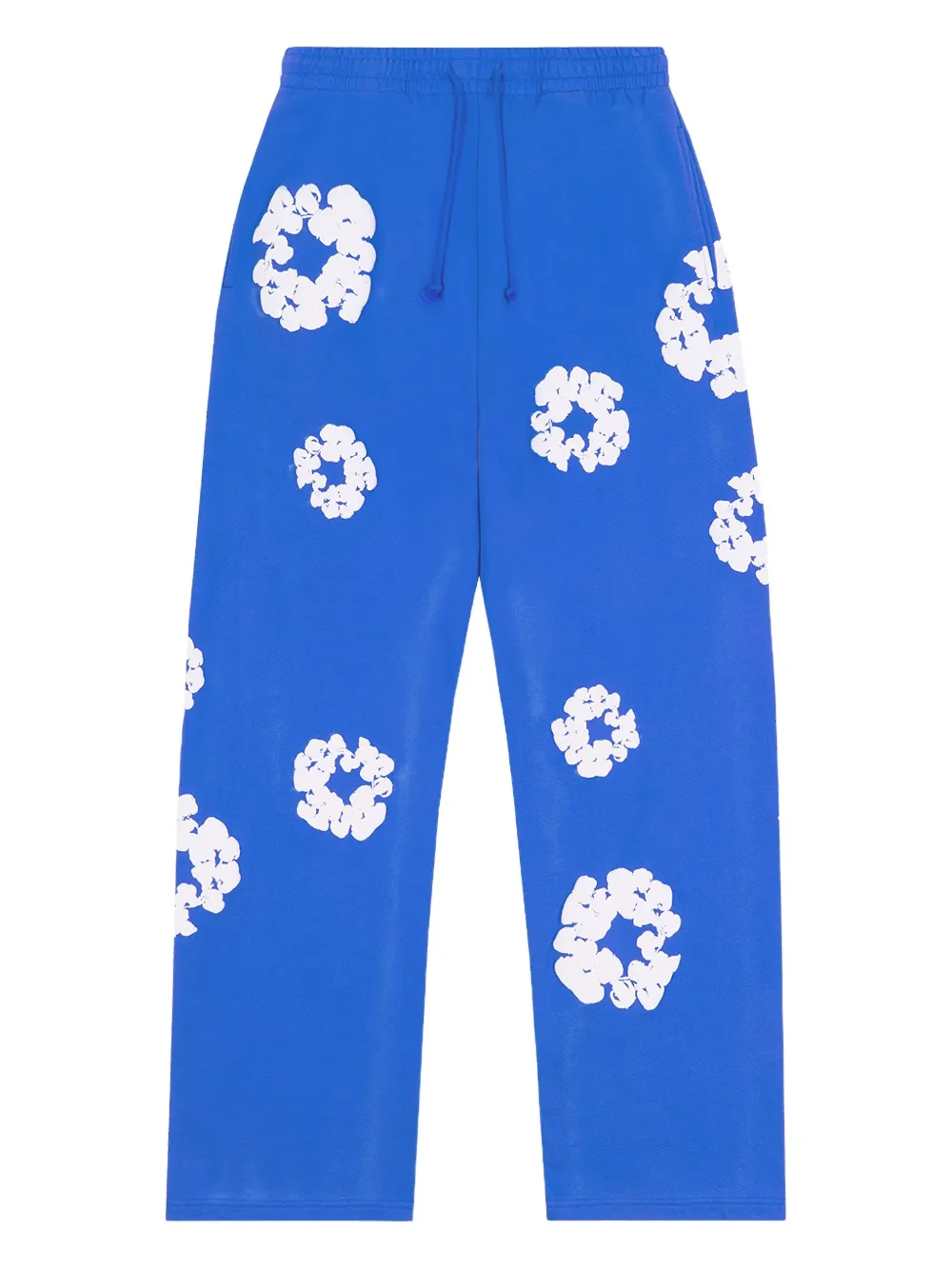 Denim Tears Pantaloni sportivi con stampa - Blu