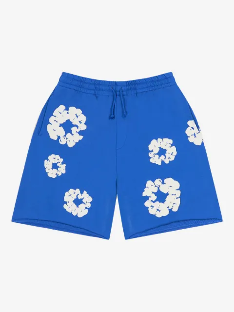 Denim Tears shorts deportivos con estampado Wreath