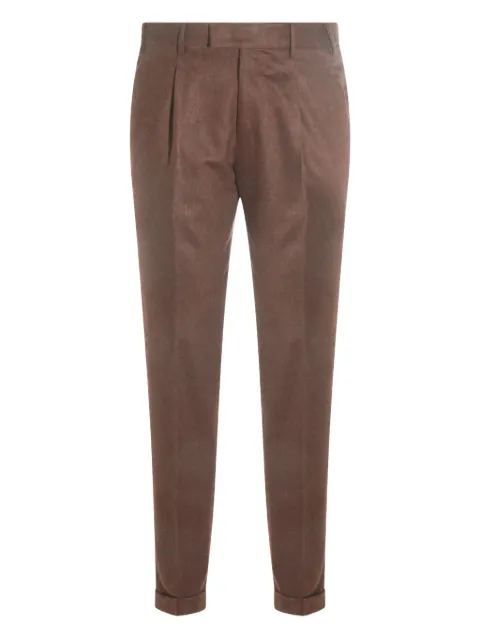 PT Torino pleated-front cuffed trousers