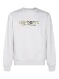 Carhartt WIP logo-print graphic-print sweatshirt - Grey