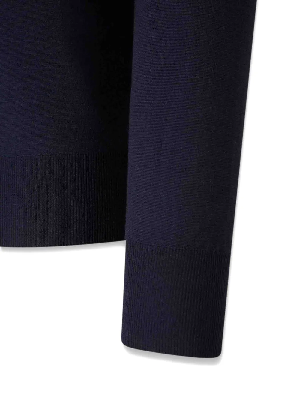 Canali Trui met ronde hals en lange mouwen Blauw