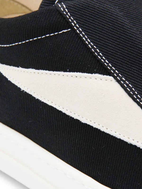 Rick Owens DRKSHDW Panelled slip-on Sneakers Black FARFETCH PH