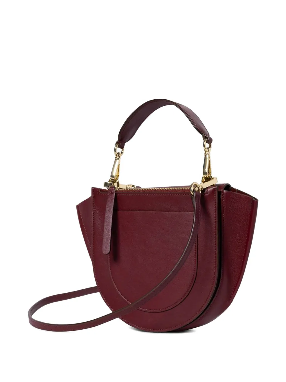 Wandler small leather tote bag Rood