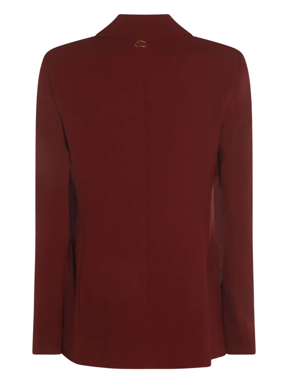 TWINSET Blazer met knoopsluiting en puntige revers Rood