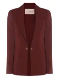 TWINSET button-fastening peak-lapels blazer - Red